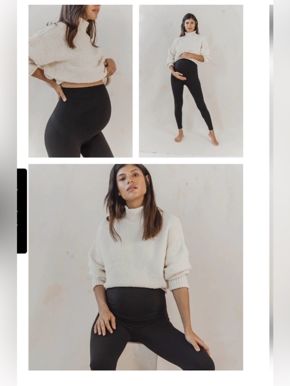 Blanqi Maternity Leggings Medium